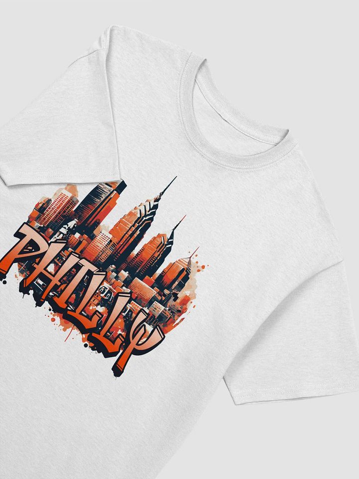 PHILLY CITYSCAPE TEE - Orange product image (25)