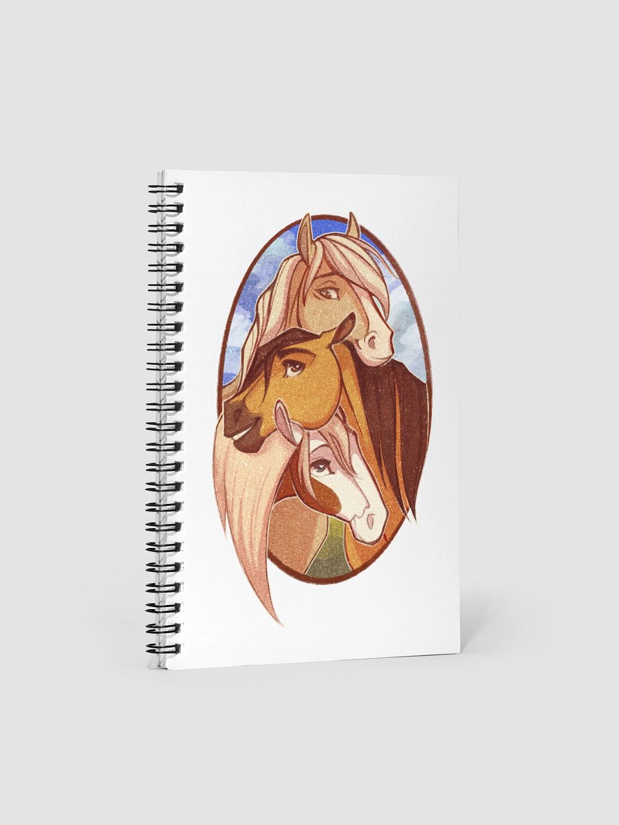 Spirit & Rain | Spiral notebook product image (1)