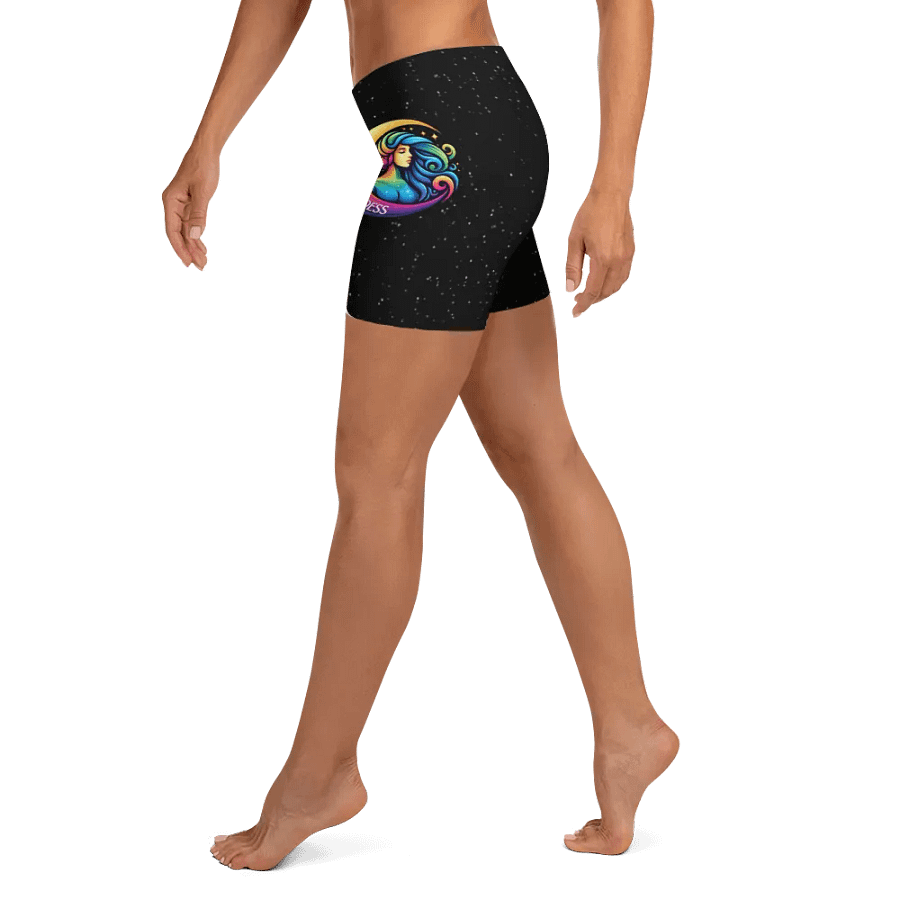 Celestial Crescent Moon Bike Shorts product image (4)