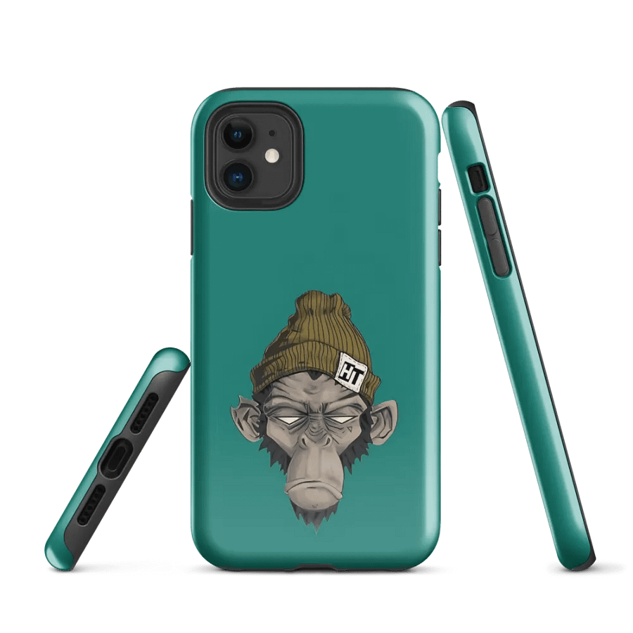 HT Monkey Beanie Tough iPhone Case product image (1)
