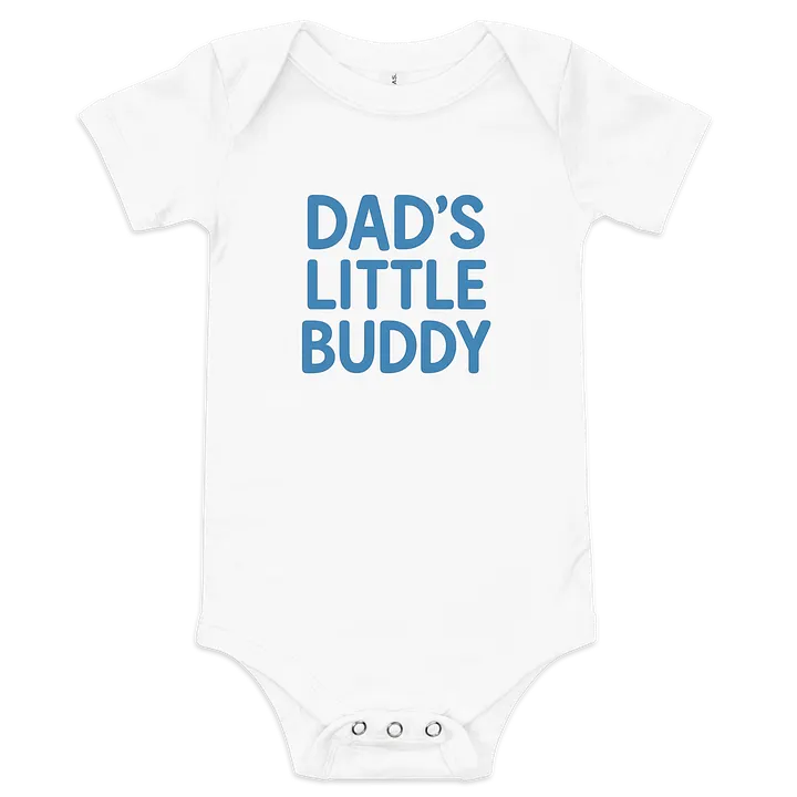 Dad's Little Buddy Onesie product image (1)