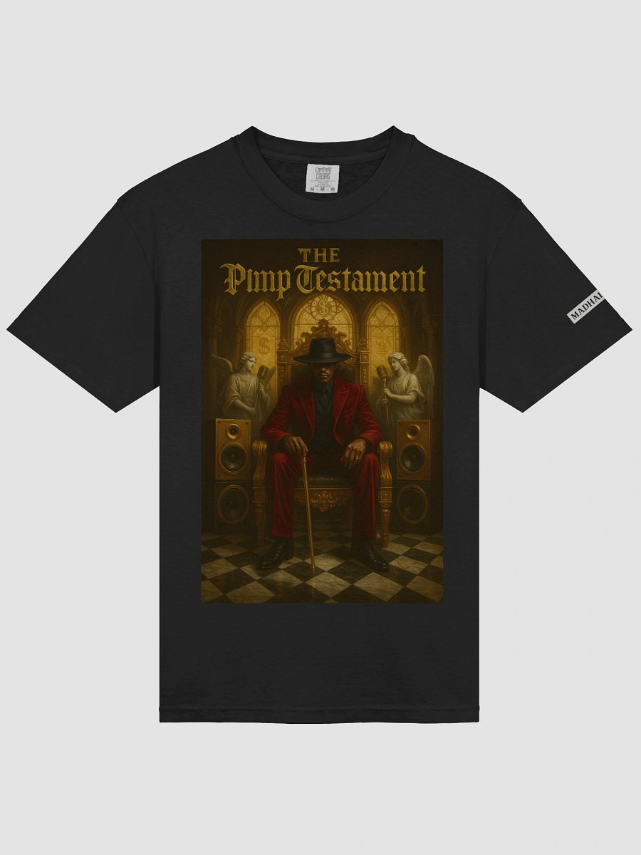 The Pimp Testament - Munro Bars - Comfort Colors Tee product image (9)