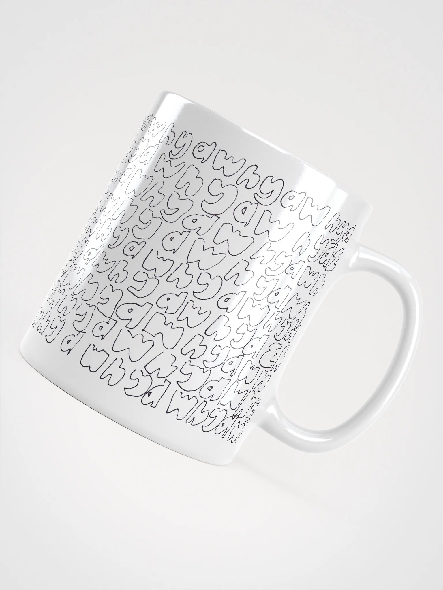 Hyaw Hyaw Hyaw White Glossy Mug product image (3)