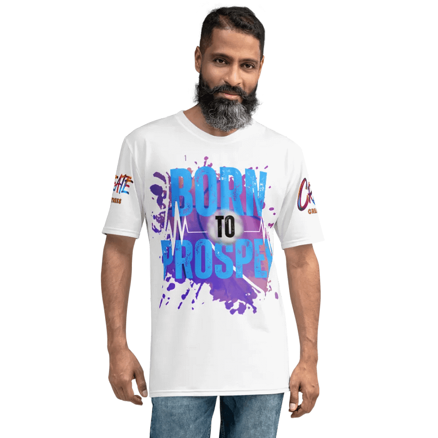 Born to Prosper Dynamic Huge Print T-Shirt product image (10)