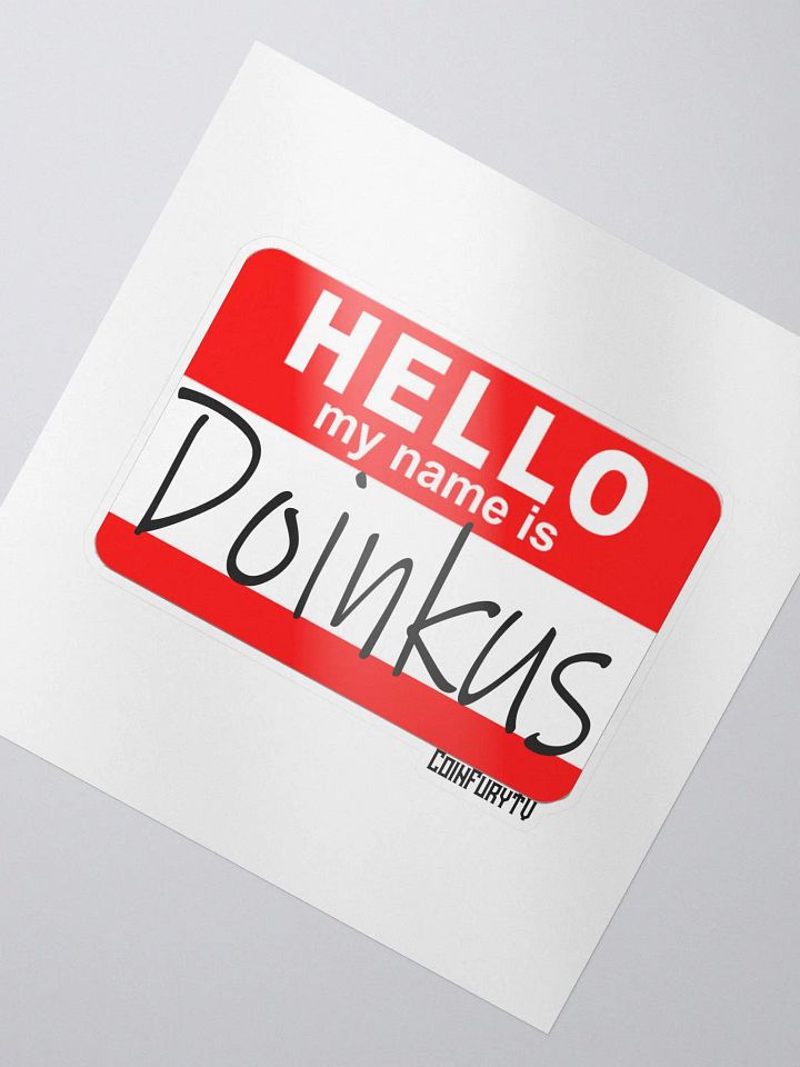 Hello Doinkus - Sticker product image (2)