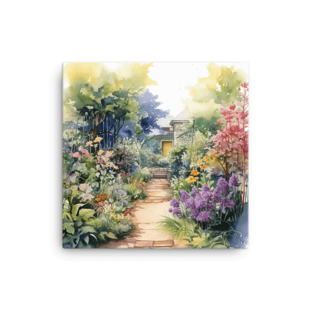 Tranquil Oasis: Watercolor Garden product image (1)