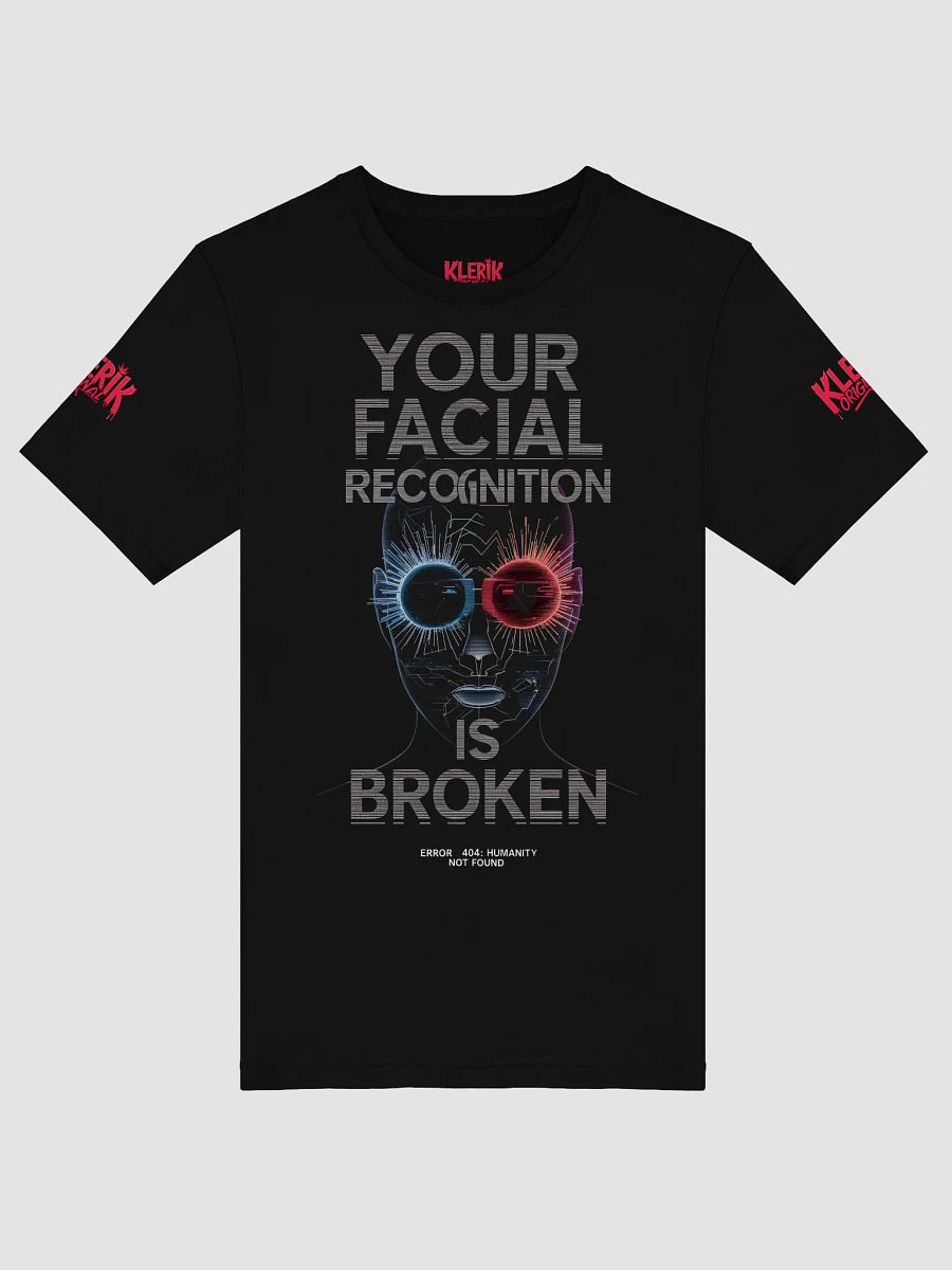 Rebellion Glitch T-Shirt - your facial recognition is broken product image (5)