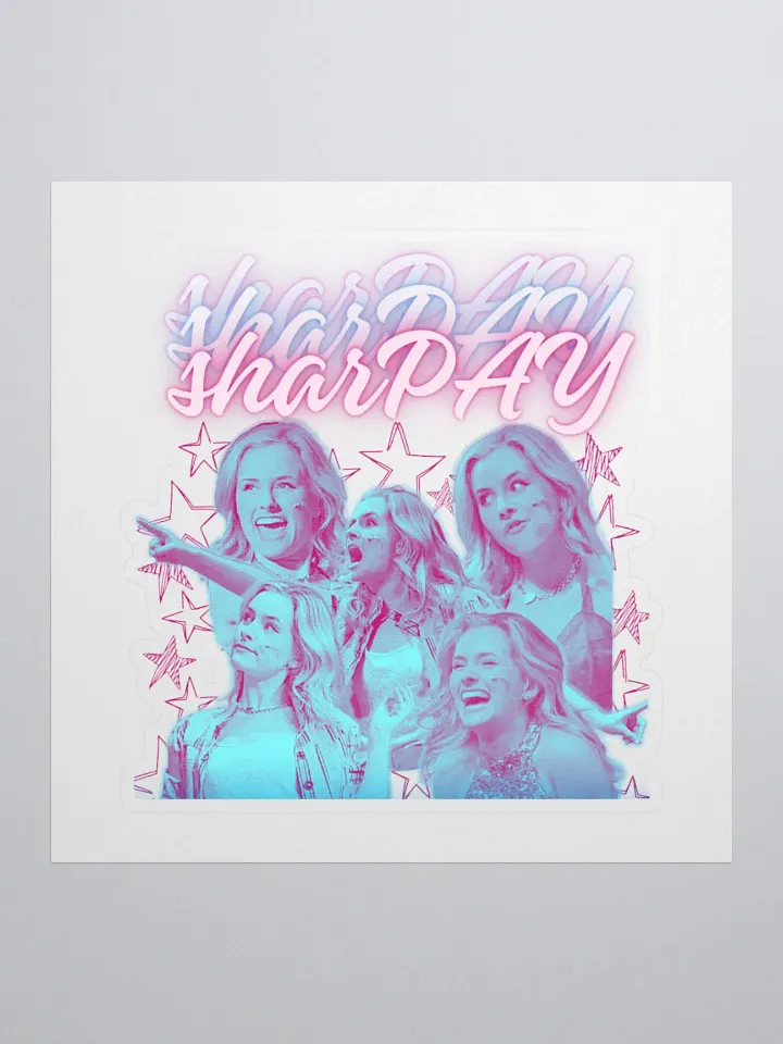 sharPAY Pop Art Sticker product image (1)