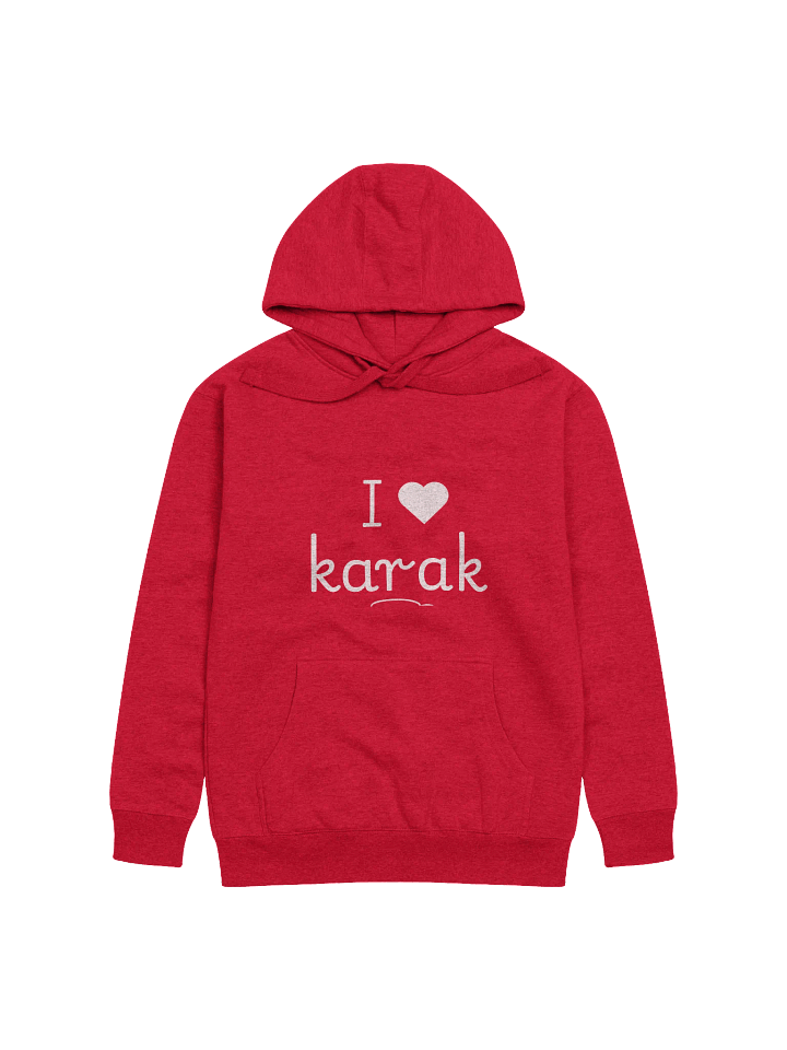 I Love Karak Premium Hoodie product image (1)