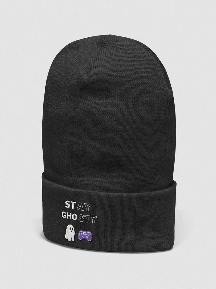 Stay Ghosty Cuffed Gaming Beanie product image (3)