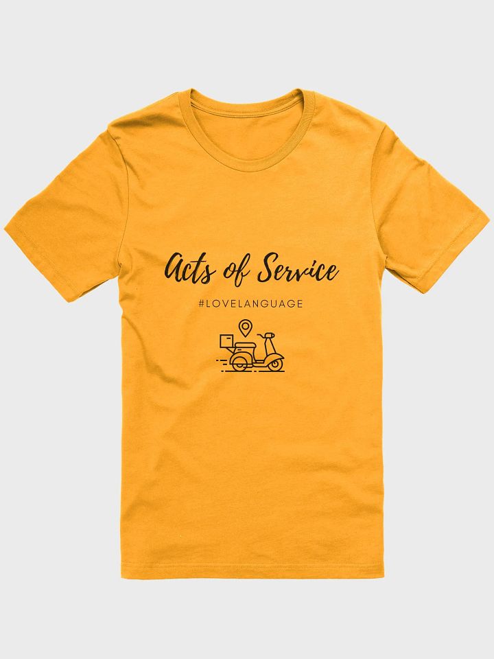 Acts of service Dark Unisex Super soft T-Shirt product image (4)