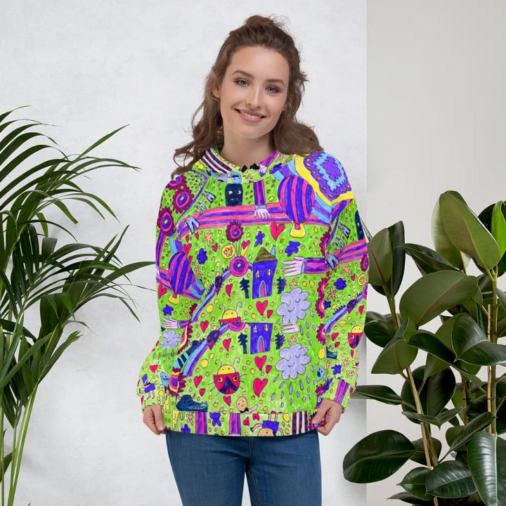 Abstract Doodle Life Unisex Hoodie product image (1)