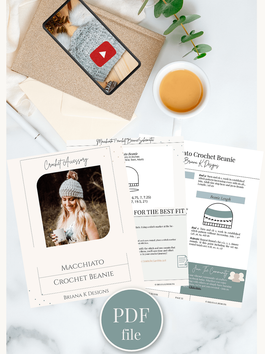 Macchiato Beanie Video (5 Sizes) product image (2)