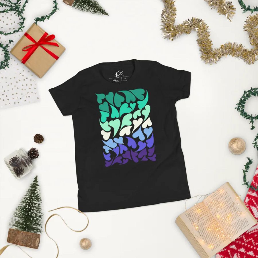Nestled PRIDE Gay T-shirt (Youth) product image (9)