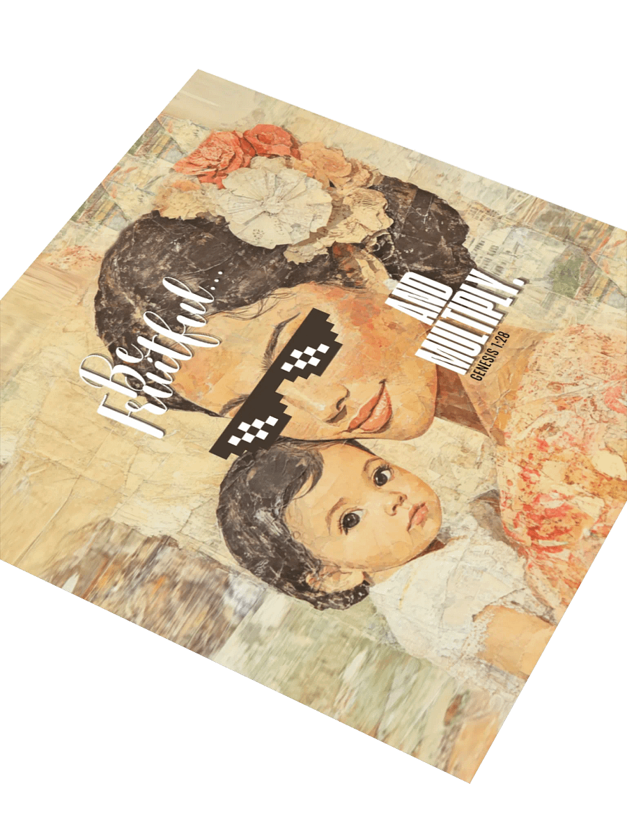 Be Fruitful: Square Sticker (Hispanic) product image (3)