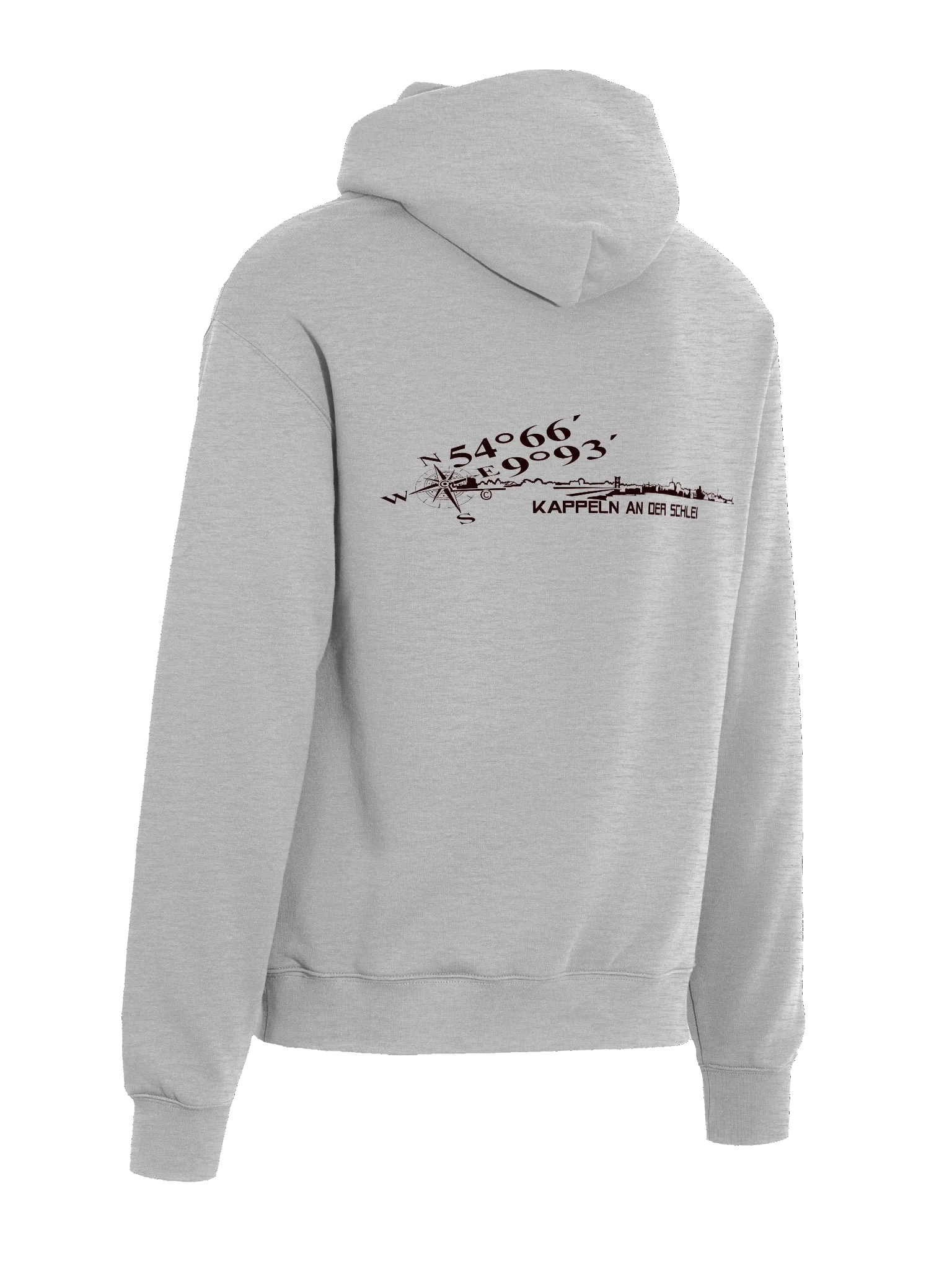 Skyline Kappeln Hoodie withe and black product image (5)