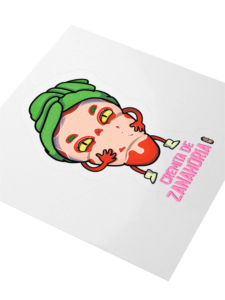 Cremita de Zanahoria - Sticker (Kiss Cut) product image (3)