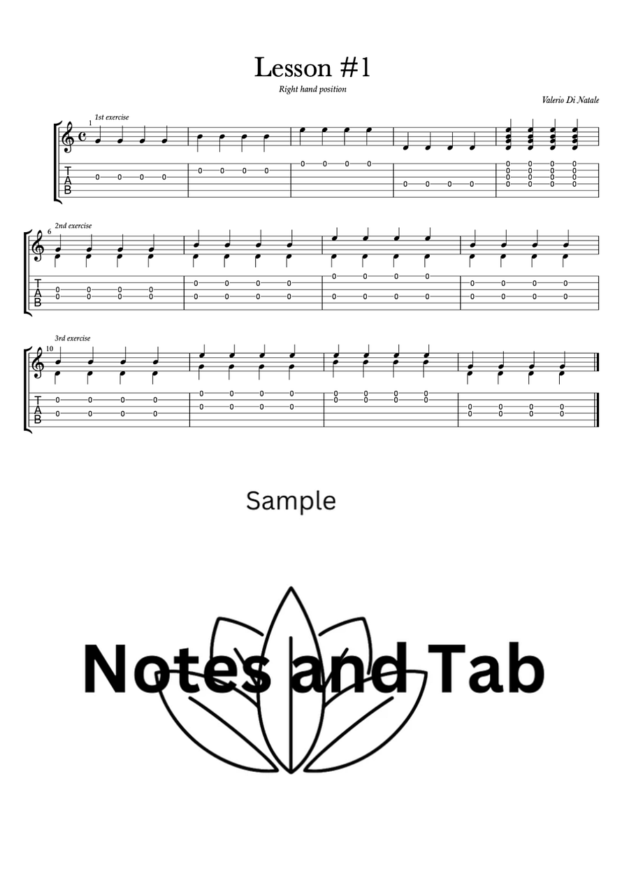 L.#1 - Right hand position exercise product image (1)