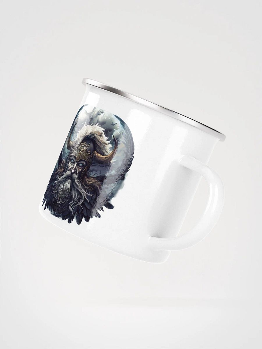 Odin - The Allfather of Norse Gods Enamel Mug product image (3)