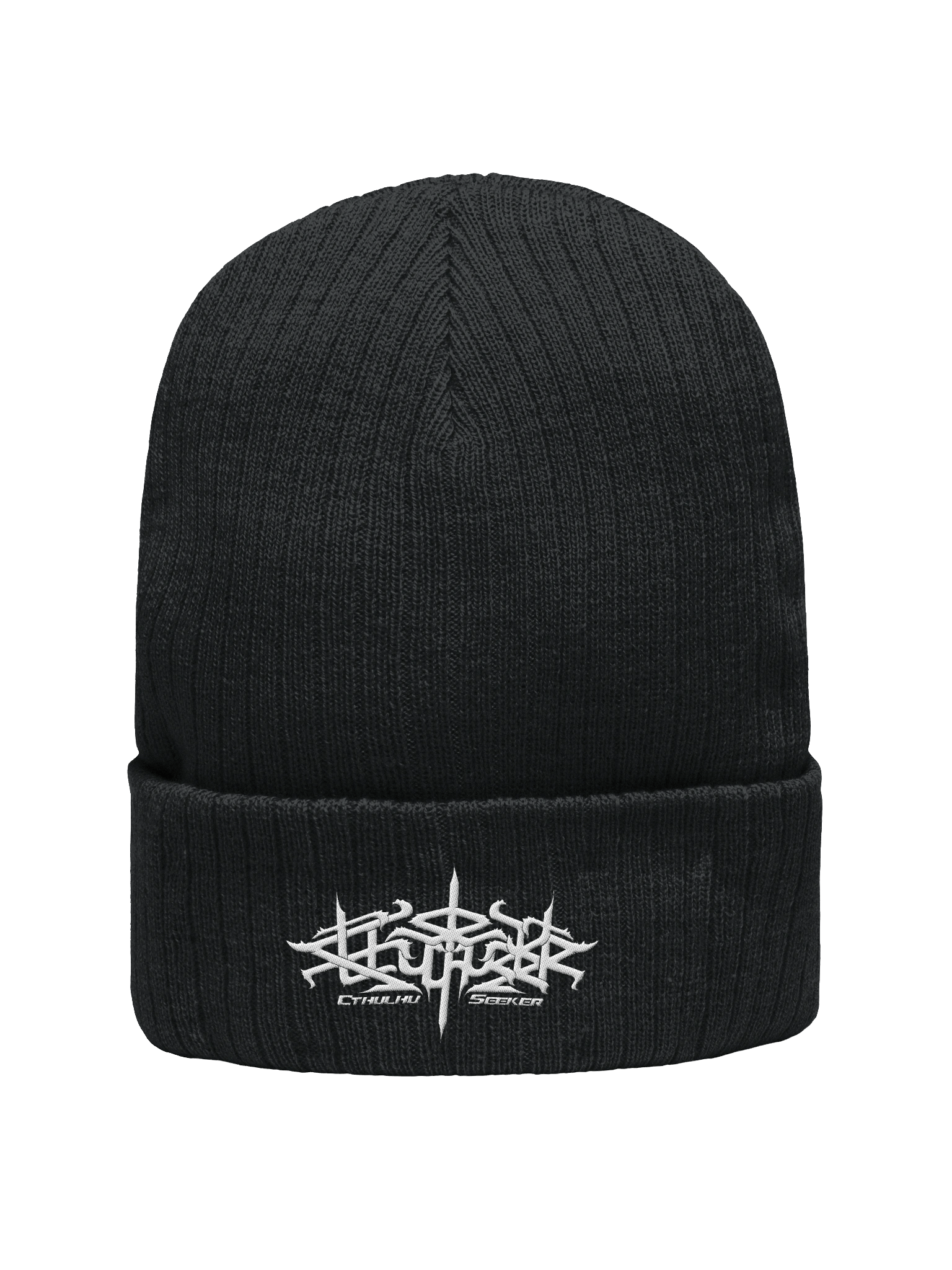 CthulhuSeeker Ribbed Beanie product image (1)