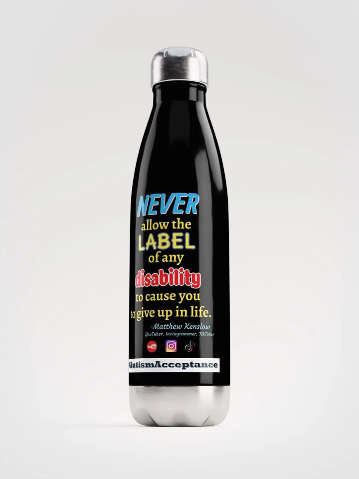 Stainless Steel Water Bottle [Quote 3] product image (1)