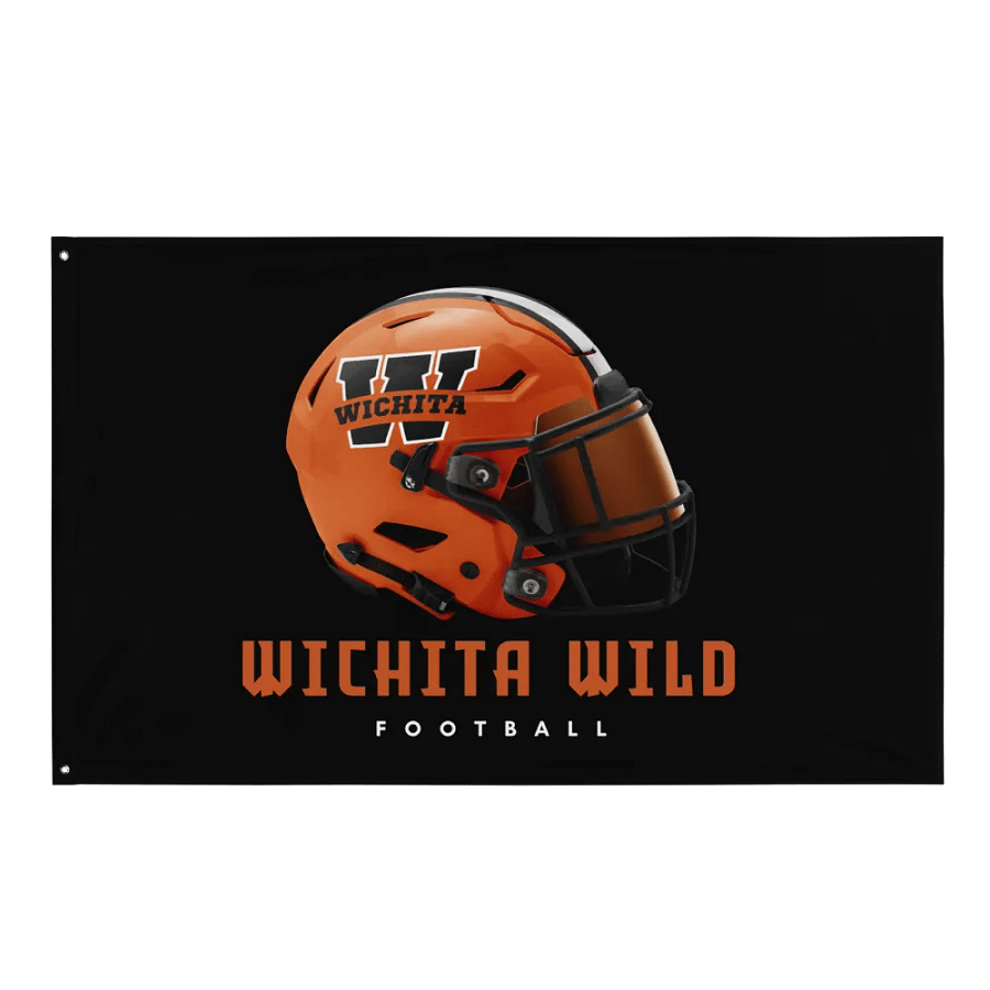 Wichita Wild Team Flag product image (1)