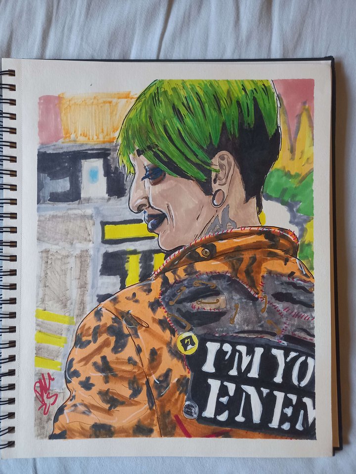 Original Sketch Art: Ruby Soho - 'I'm Your Enemy' product image (2)