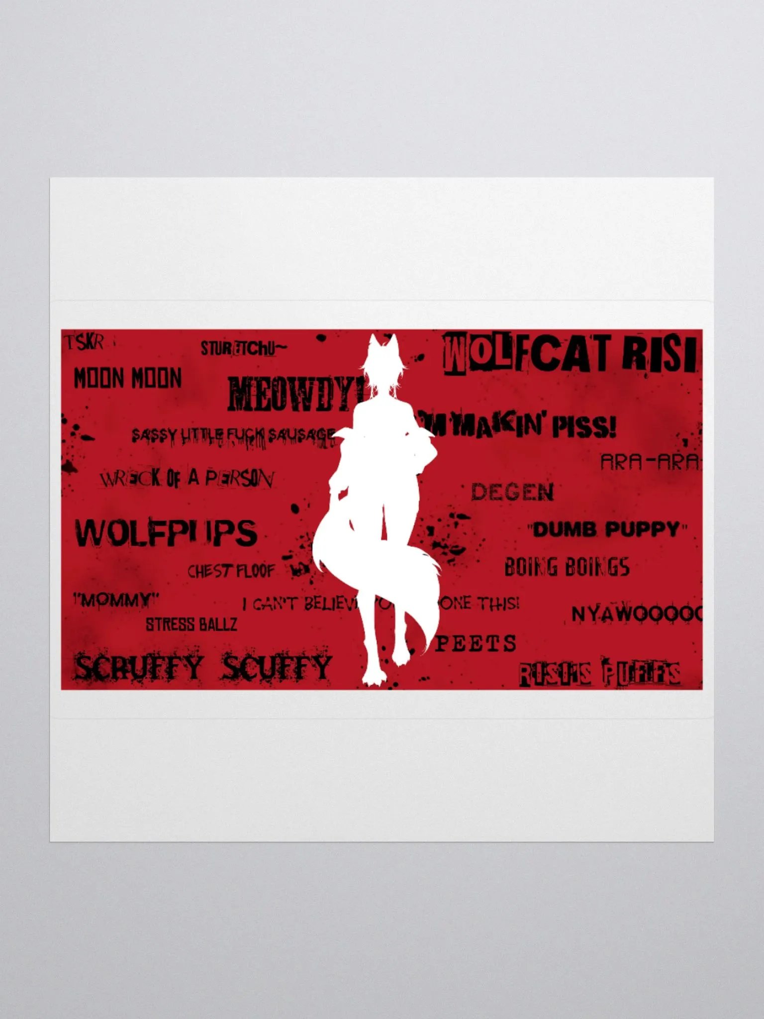 WolfcatRisi Word Wall Sticker product image (3)