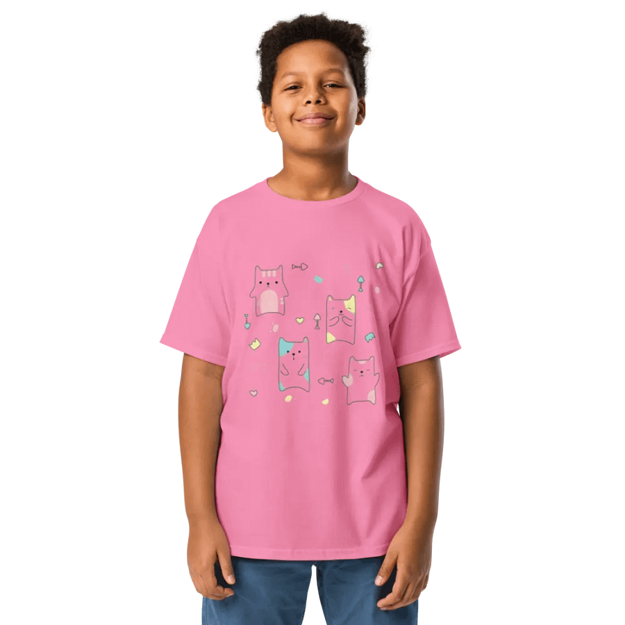 Kids T-Shirt Cute Cats product image (1)