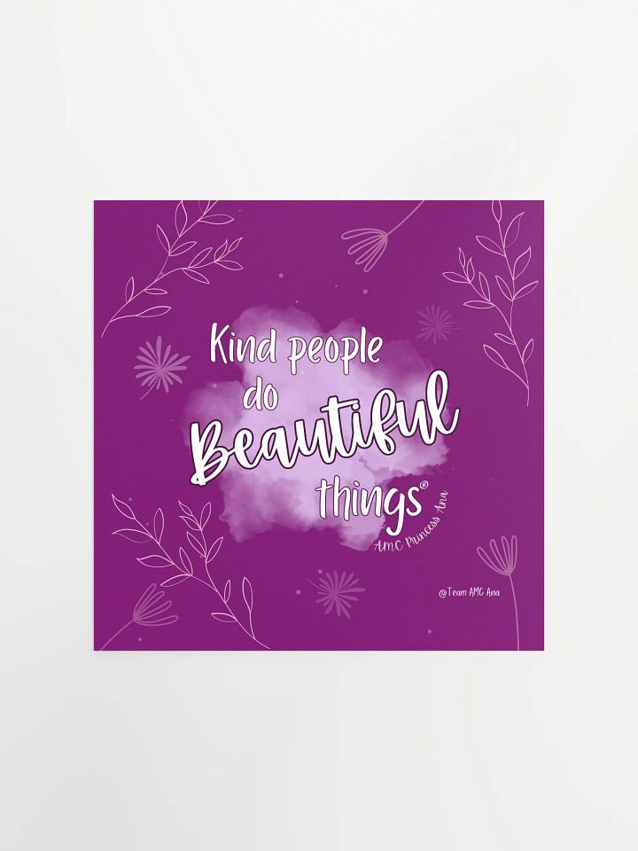 KPDBT - Fuchsia Poster product image (3)