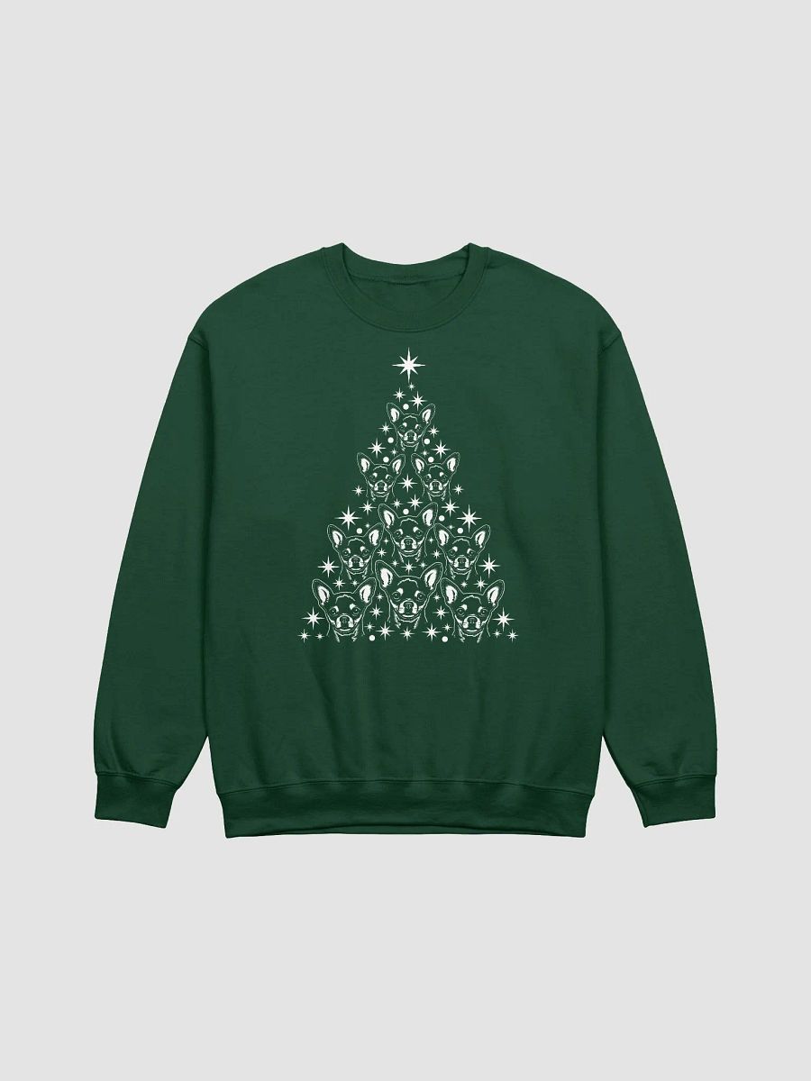 Chihuahua(3) Christmas Tree Sweatshirt Design for Chihuahua Paw-rents product image (13)