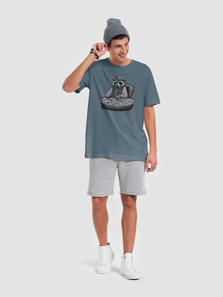 "Poker Pro Racoon" - T-Shirt product image (2)