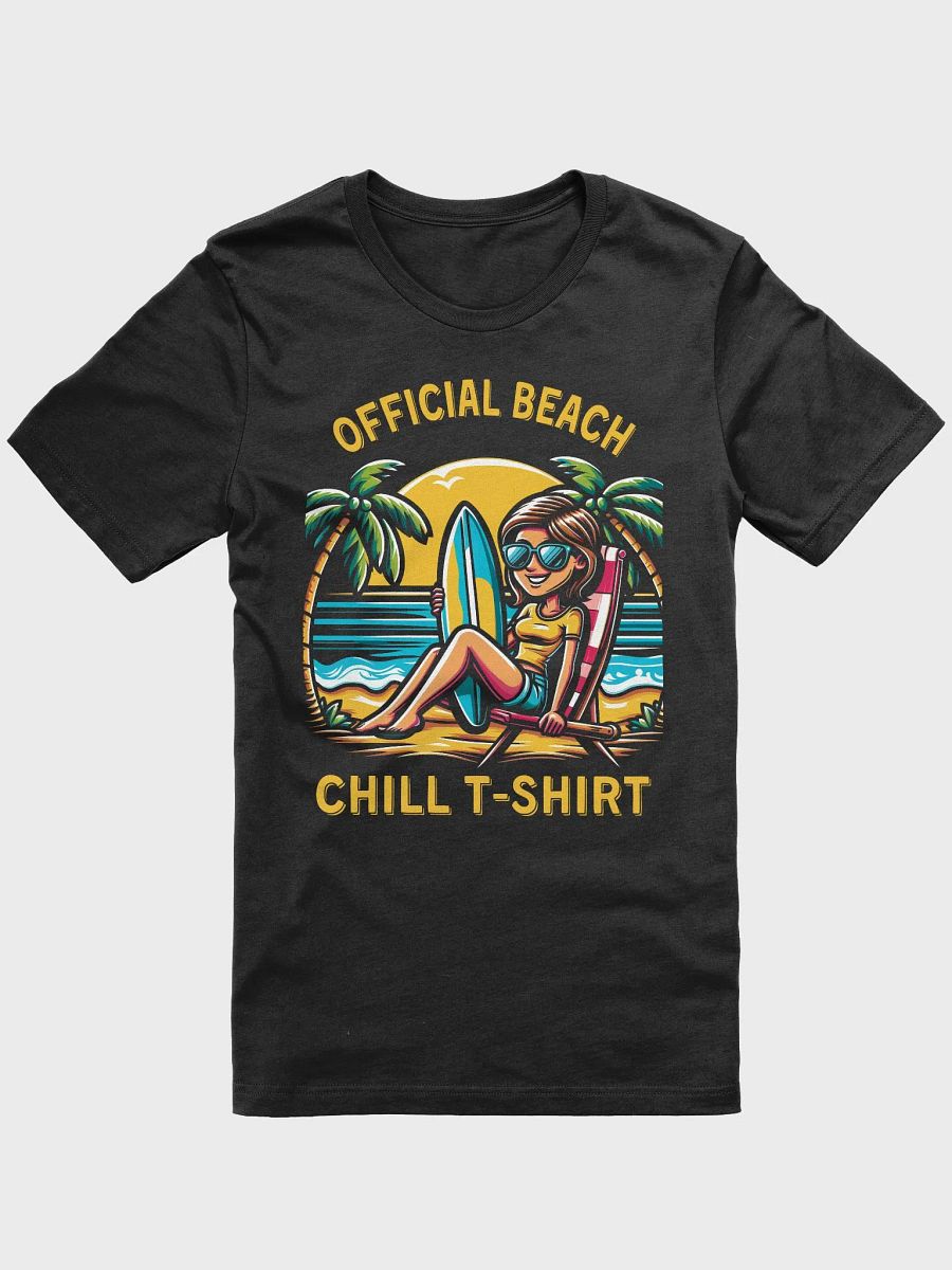 Women's beach t-shirt – summer beach chill look product image (1)