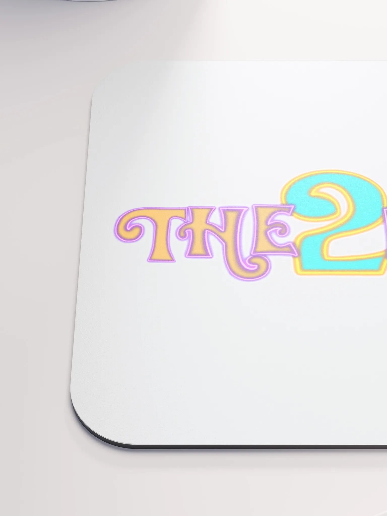 The2Nicks Classic Mouse Pad (White) product image (6)