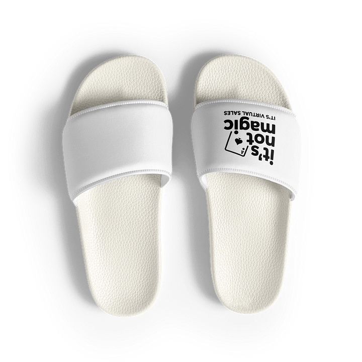 "It’s Not Magic" Sheezy Slides – White Virtual Sales Edition product image (1)