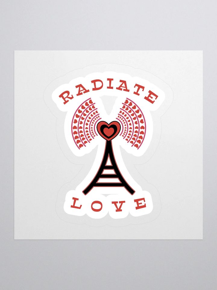 Radiate Love Sticker product image (1)