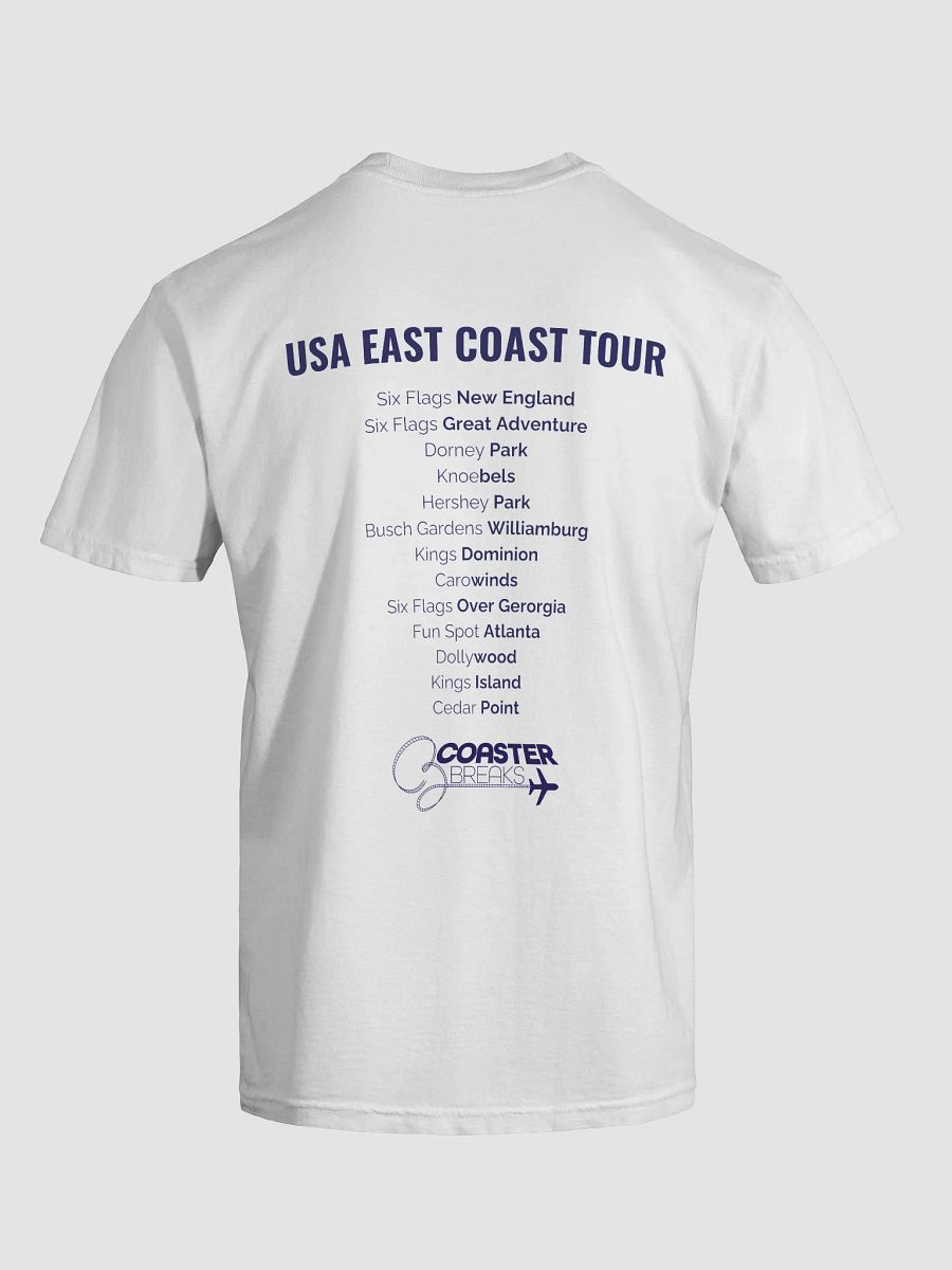 USA East Coast Square Logo T-shirt - Light Colours product image (2)
