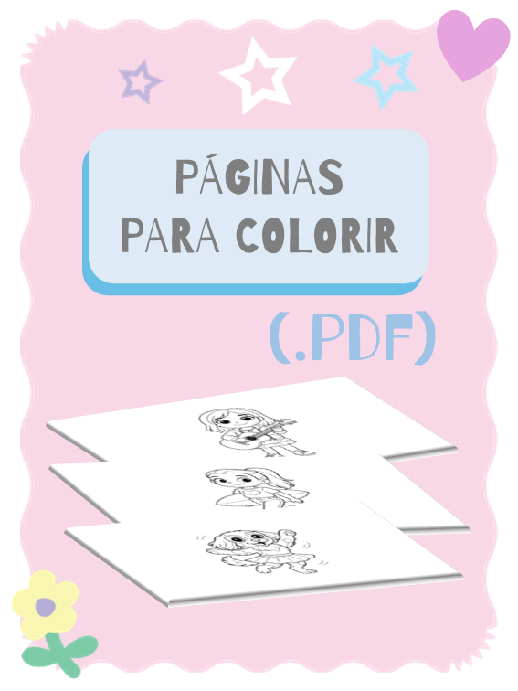 Desenho Maluco da Lelê com Pacote de Expansão (modelo para impressão) product image (4)