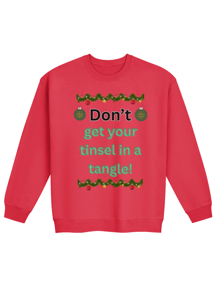 Festive Tinsel Crewneck Sweatshirt product image (1)