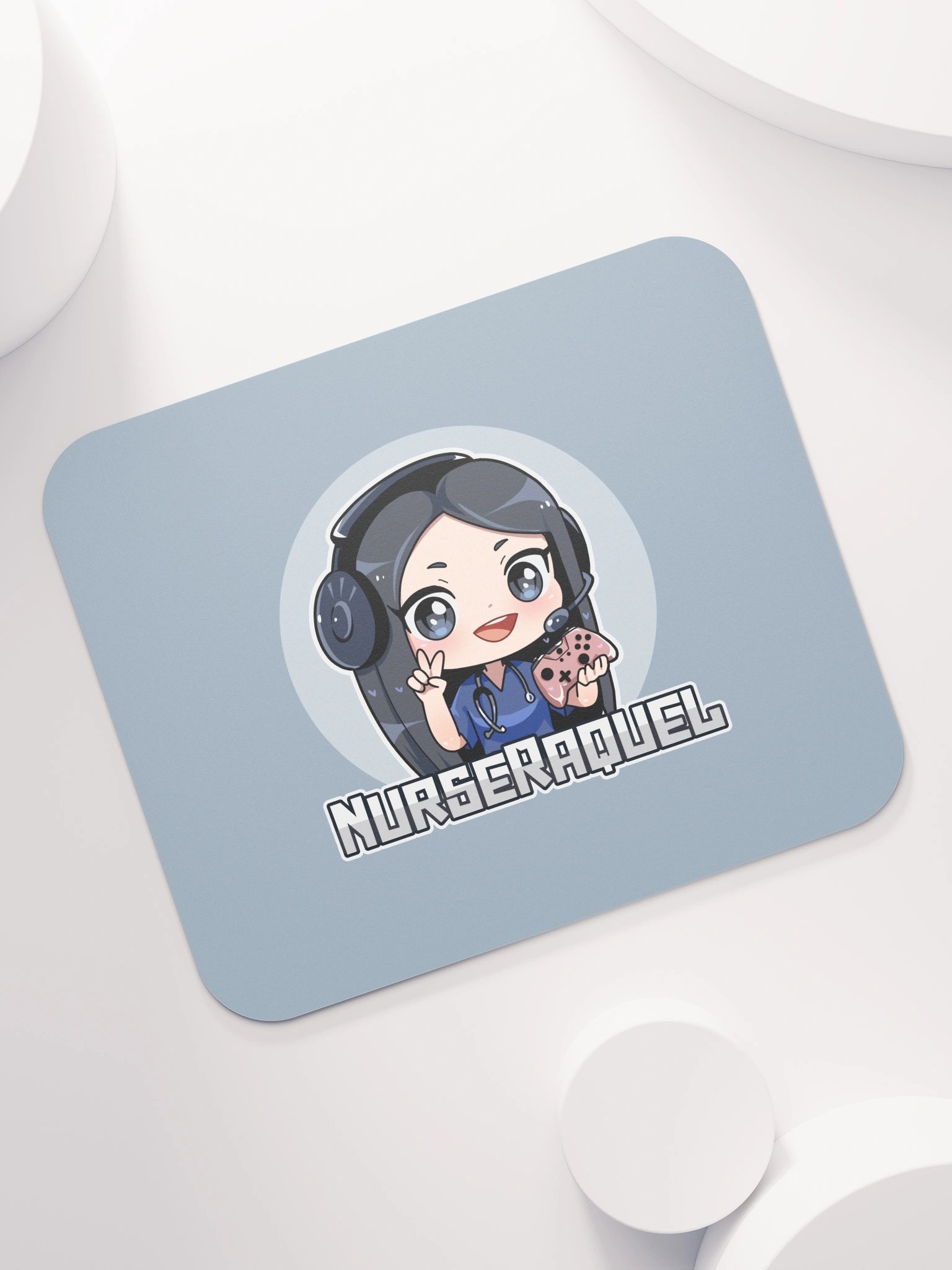 nurseraquel logo mouse pad product image (7)