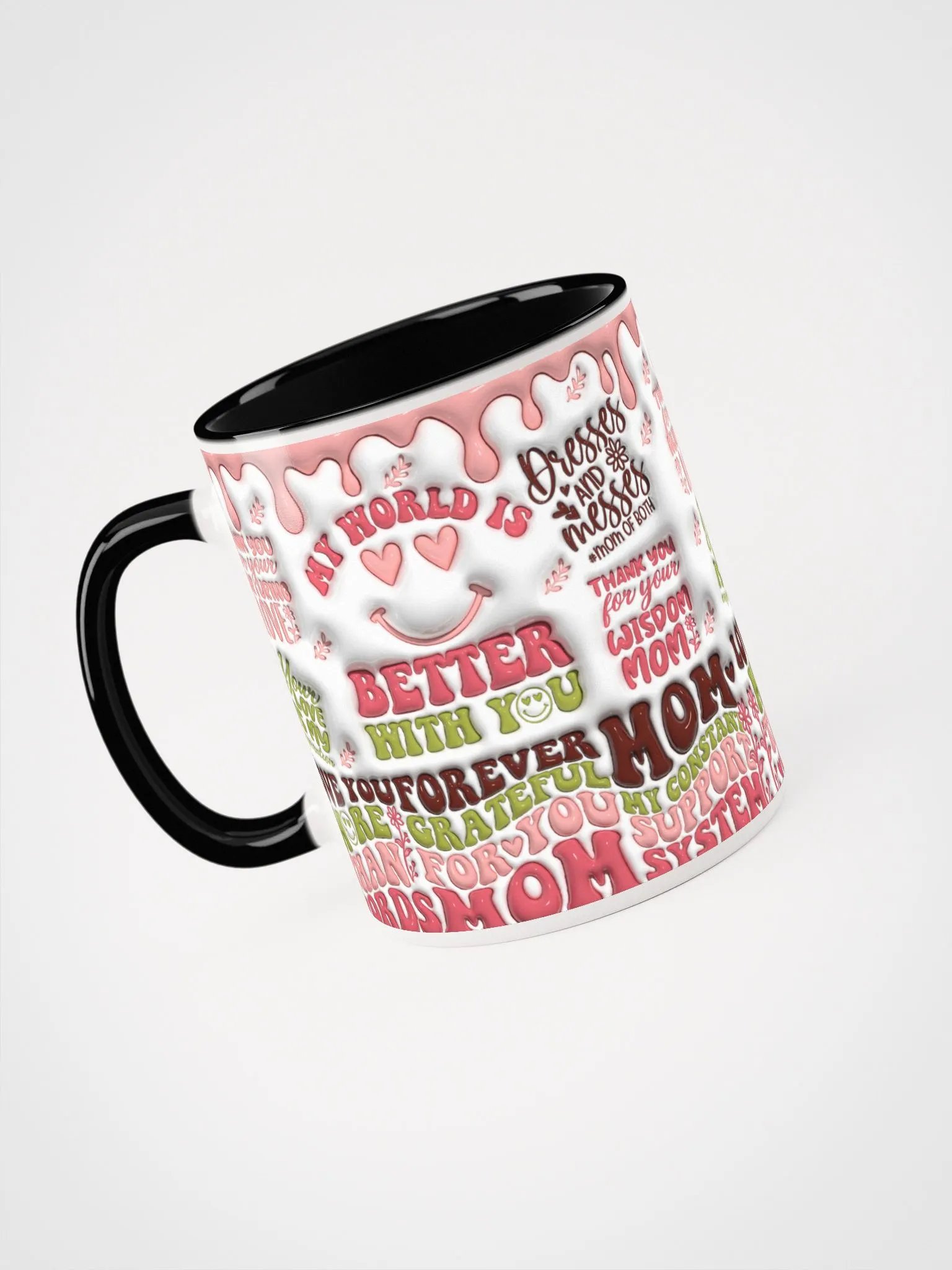 Forever grateful to you mom 3D mug, mother gift sublimation mug gift product image (3)