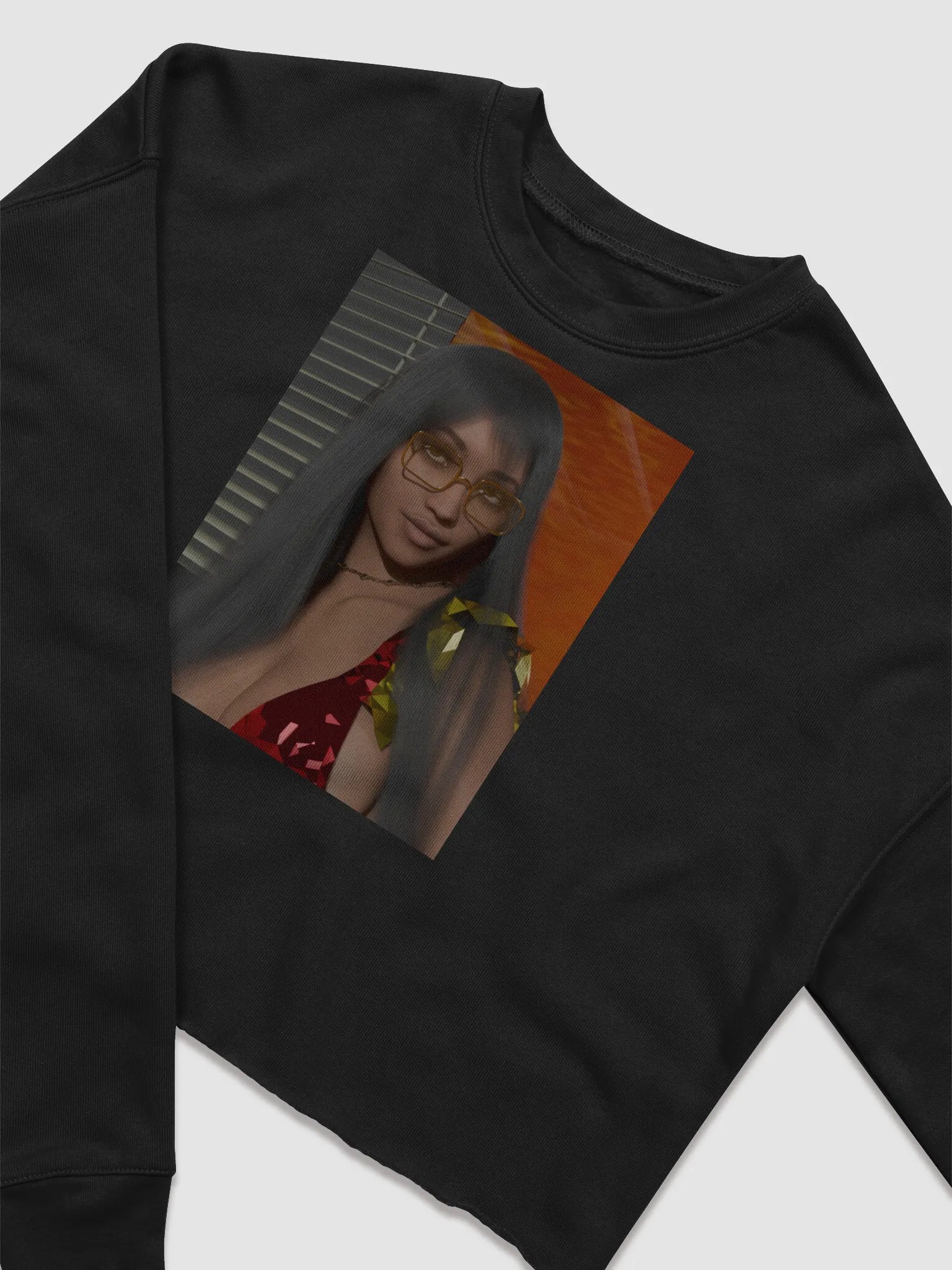 Addison Fleece Crop Sweatshirt product image (6)