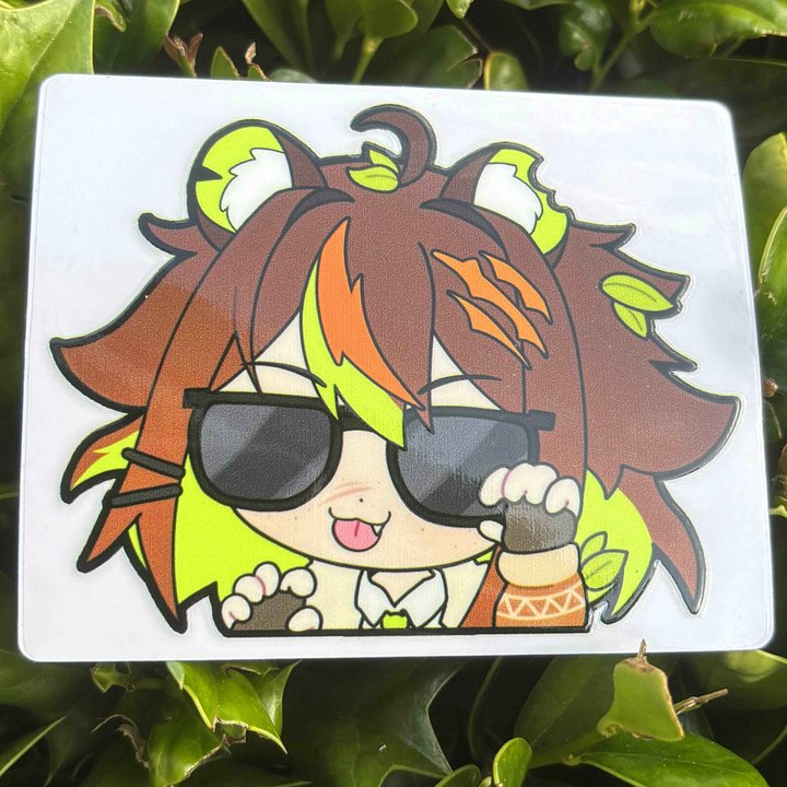FURIRIRI Peeker Bumper Sticker [PREORDER] product image (1)