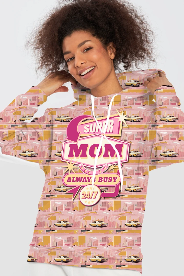 Super Mom All Over Print Hoodie product image (1)