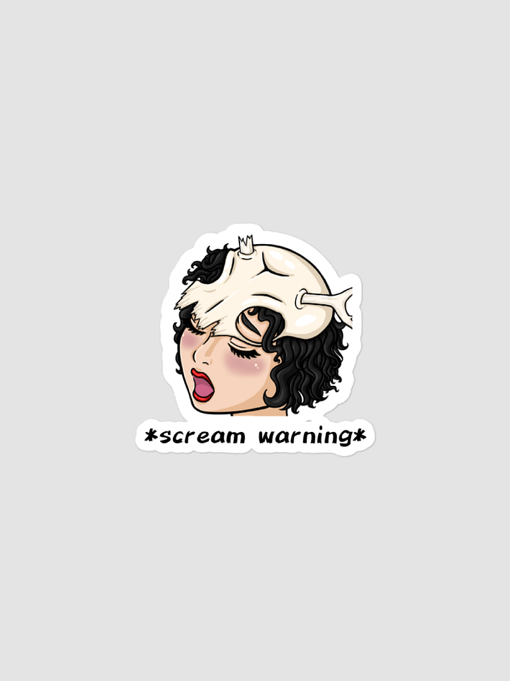 *scream warning* Kiss Cut Stickers product image (1)