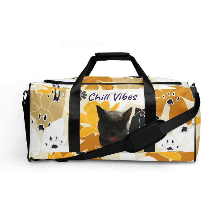 Smokey Duffel Bag (Yellow Floral) product image (1)