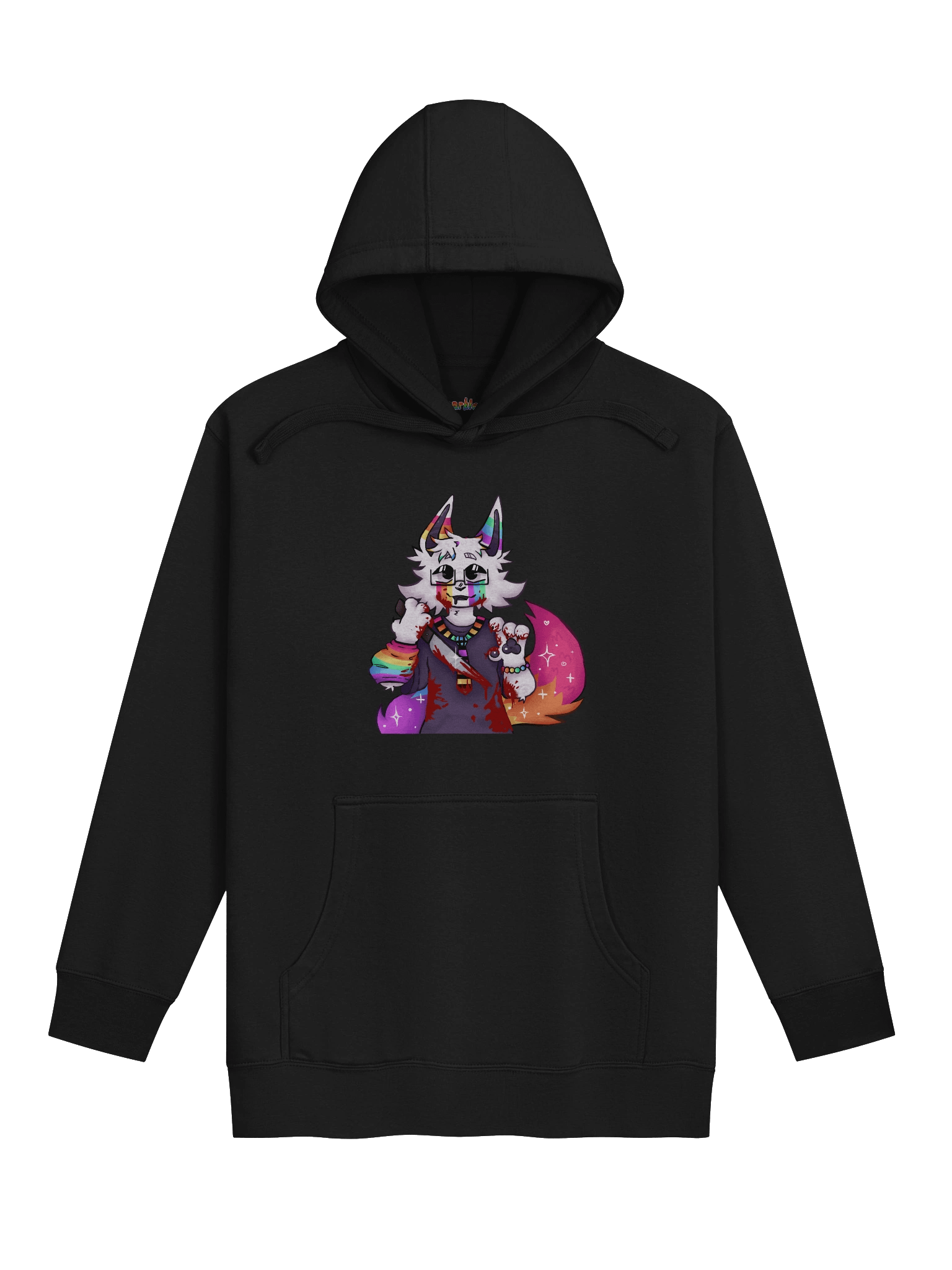 MURDERER GLITTER HOODIE product image (2)
