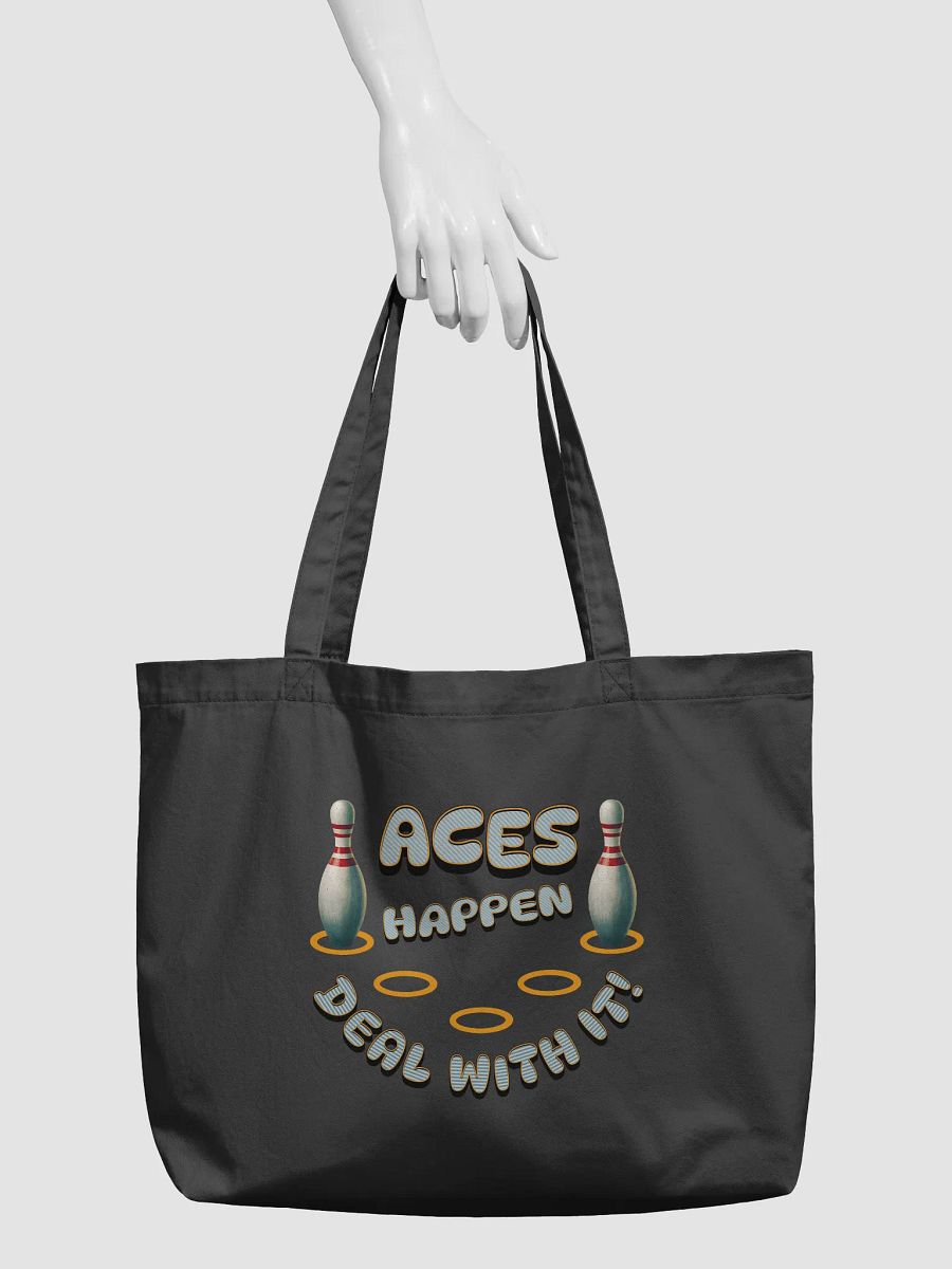 Aces Happen Deal With It Power Eco-Friendly Tote product image (3)