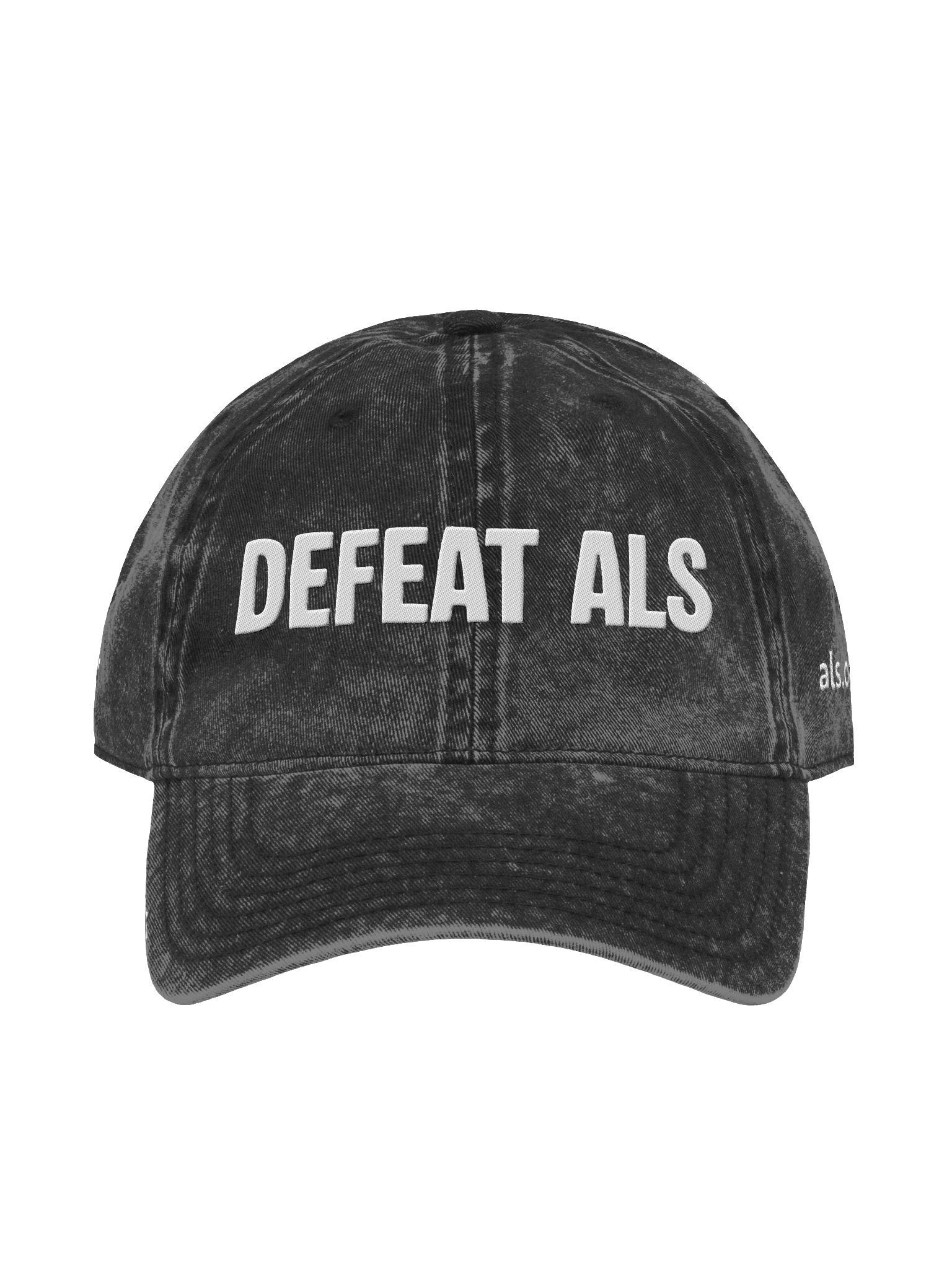 Defeat ALS Vintage Wash Hat - URL Side product image (1)