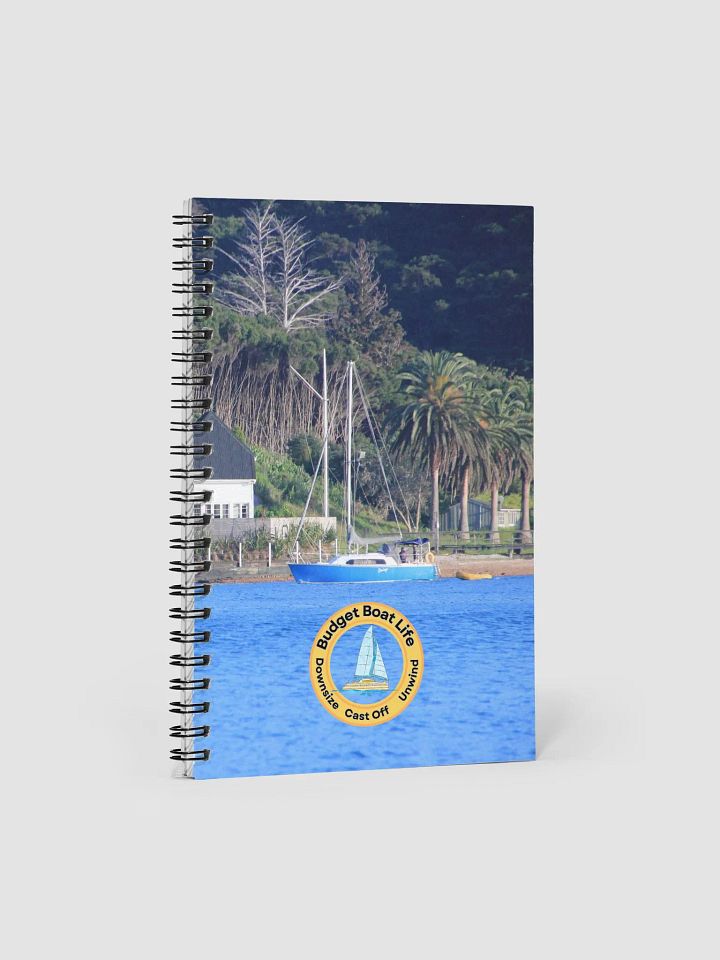 Budget Boat Life Spiral Notebook product image (1)